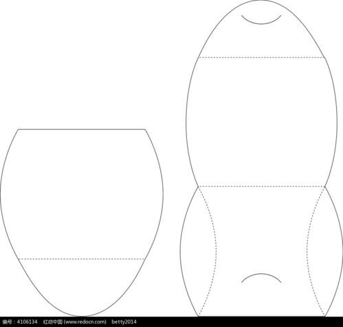 紅動網(wǎng) 免費(fèi)獲取矢量包裝盒刀模設(shè)計(jì)圖AI素材